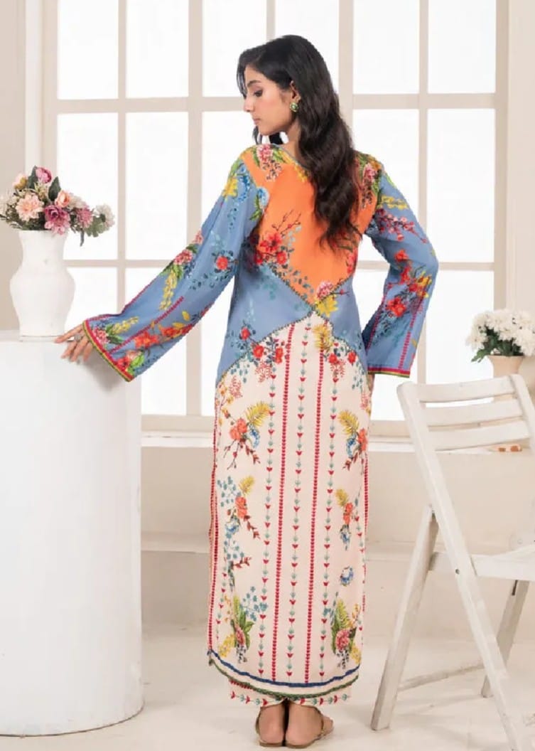 Multicolor print 2pc. cord set All season Midway Arts