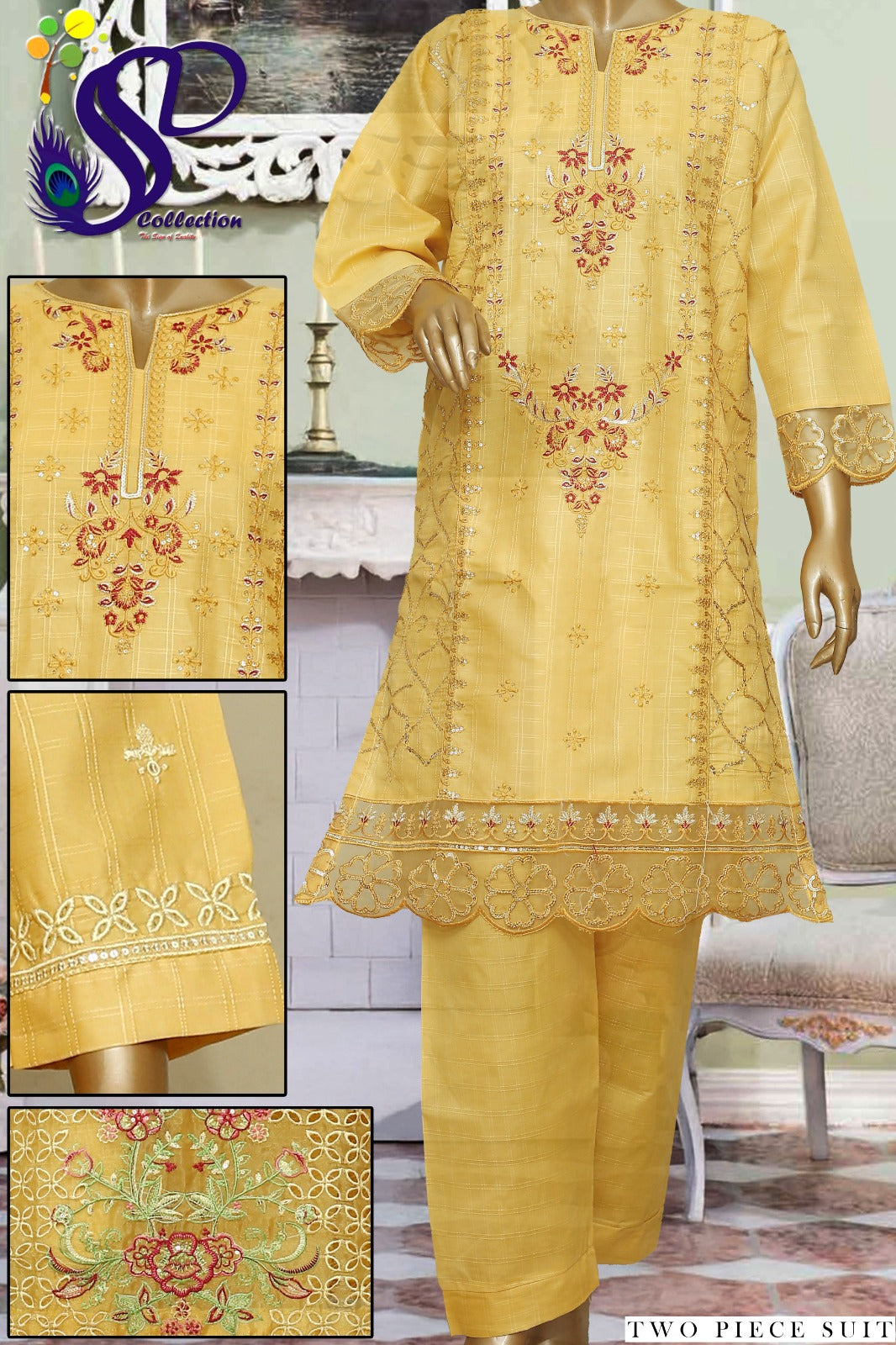 Cotton 2Pcs Suit
