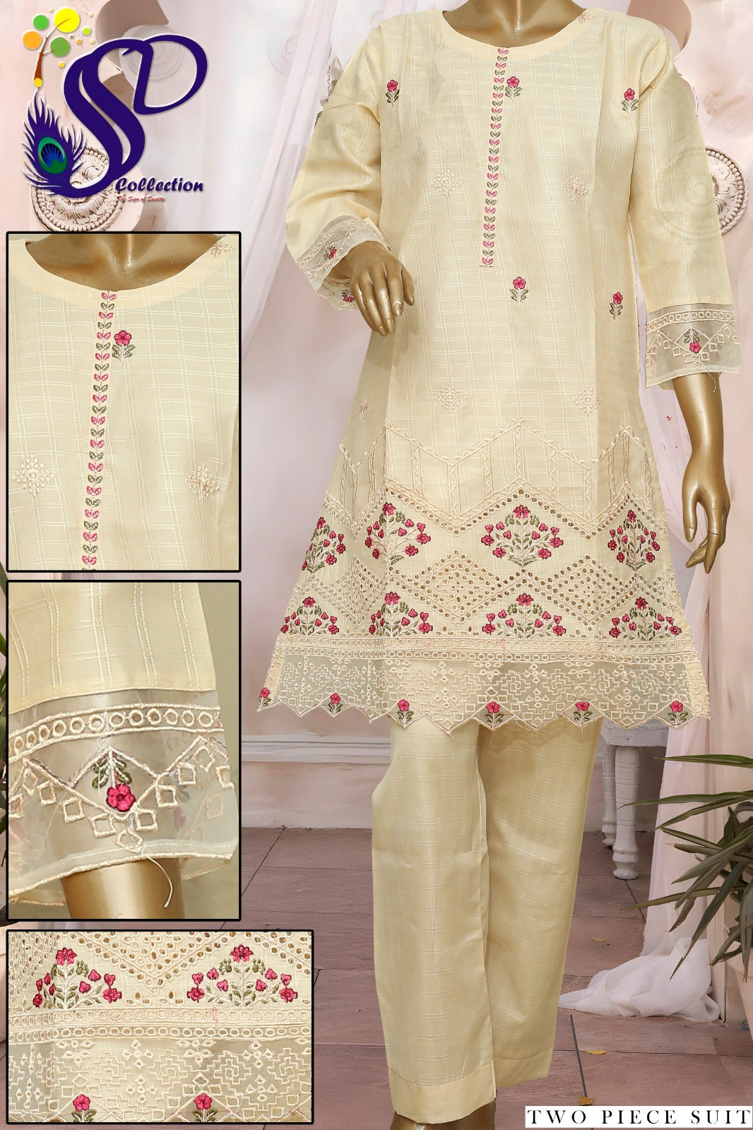 Cotton 2Pcs Suit