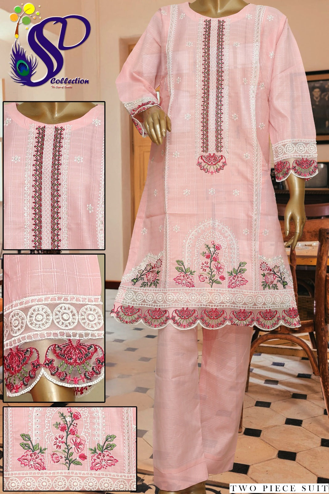 Cotton 2Pcs Suit