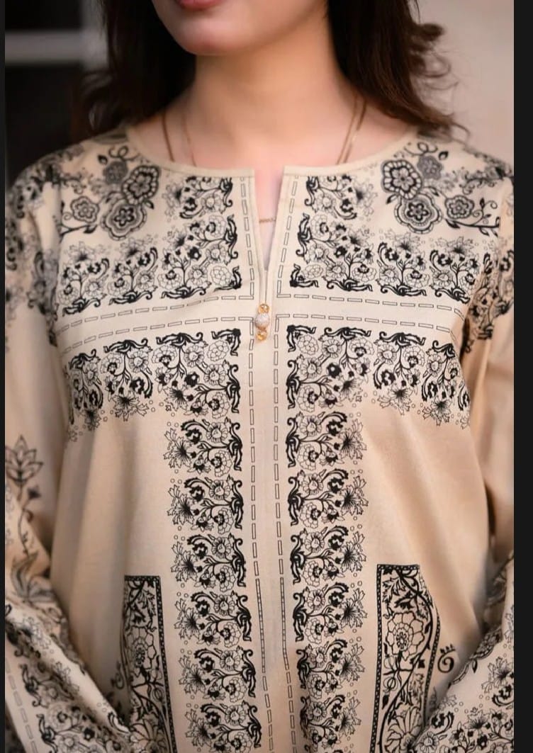 Cord Set 2 piece Suit Printed Textile